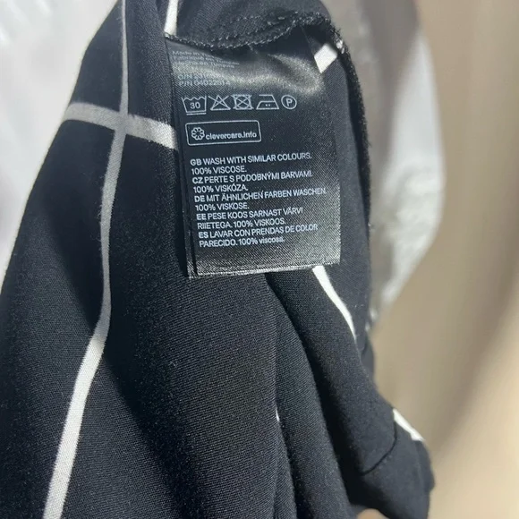 H&M long sleeve shirt dress high neck - Picture 10 of 10